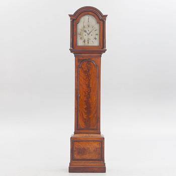 A longcase clock, William Allan, London, 18th century.