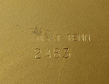 BORDSLAMPA, mässing. Modell B 2483, firma Svenskt Tenn.