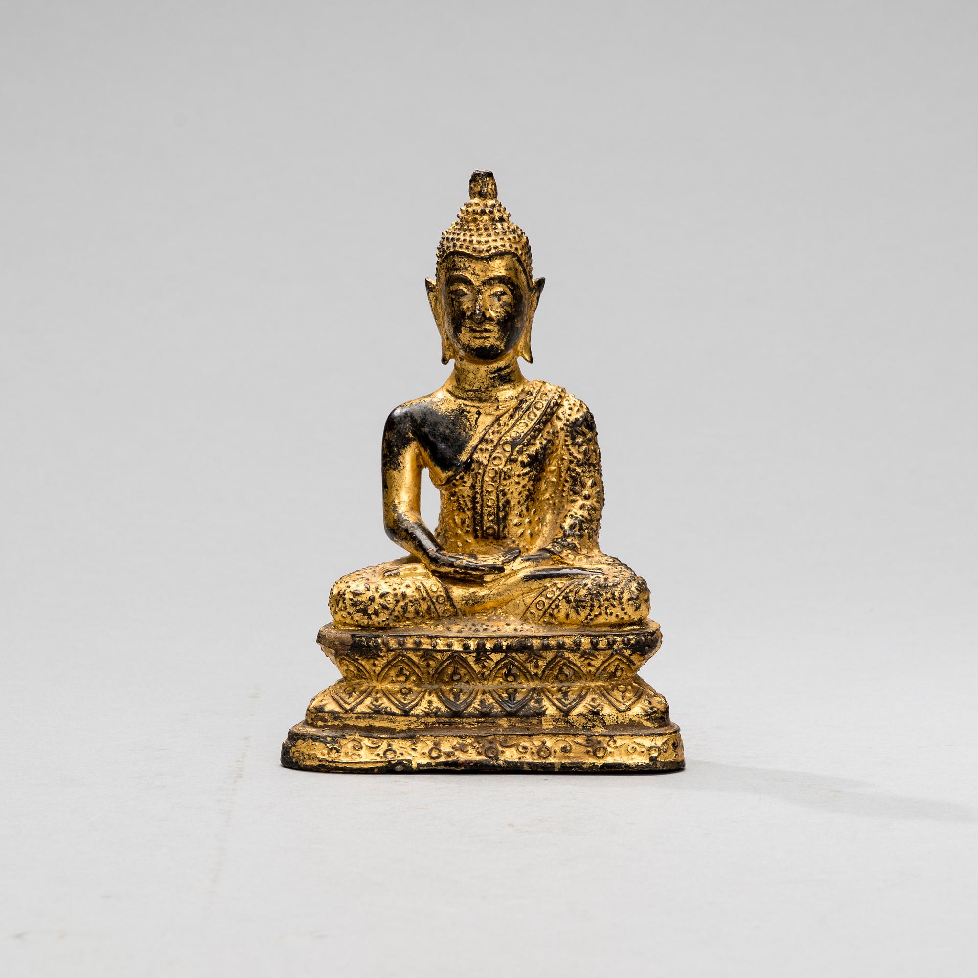 SKULPTUR, Buddha, Thailand 1900-talets slut.