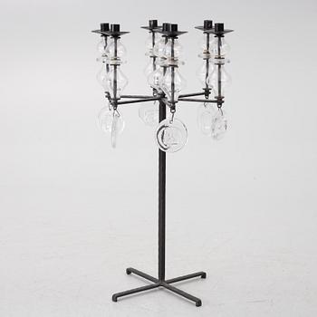 Erik Höglund, floor candle holder, Boda Smide.