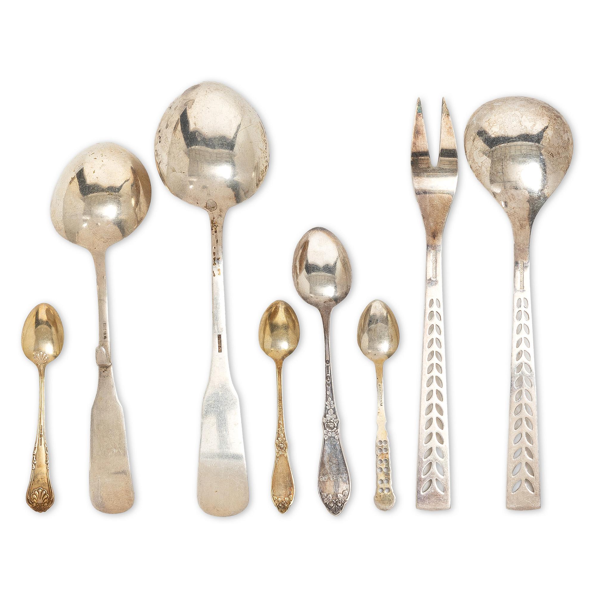 Bestick, 39 st, silver, Norge.