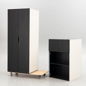 Unique clothes cabinet specially designed by Janni Kristoffersen.