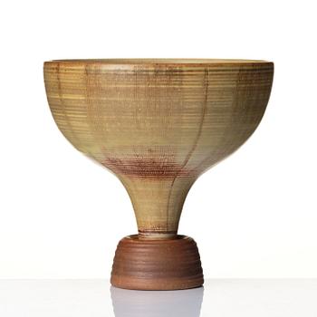 Wilhelm Kåge, a "Farsta spirea" stoneware vase, Gustavsberg Studio 1957.