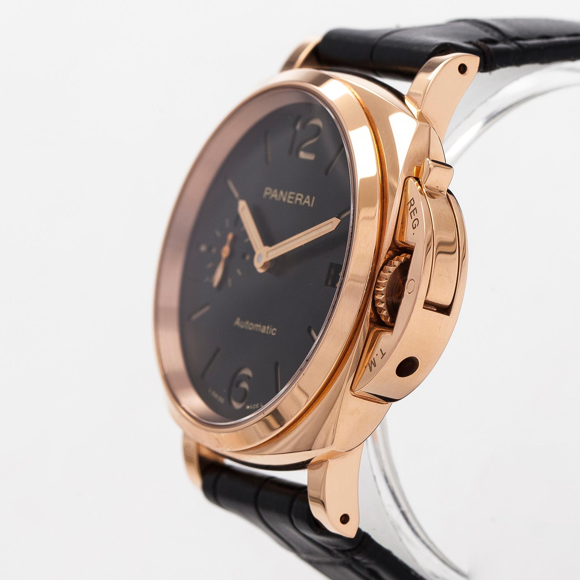 Panerai, Luminor Due, rannekello, 38 mm.