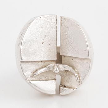 BJÖRN WECKSTRÖM, Ring, 'Ikaros', sterlingsilver. Lapponia 1971.