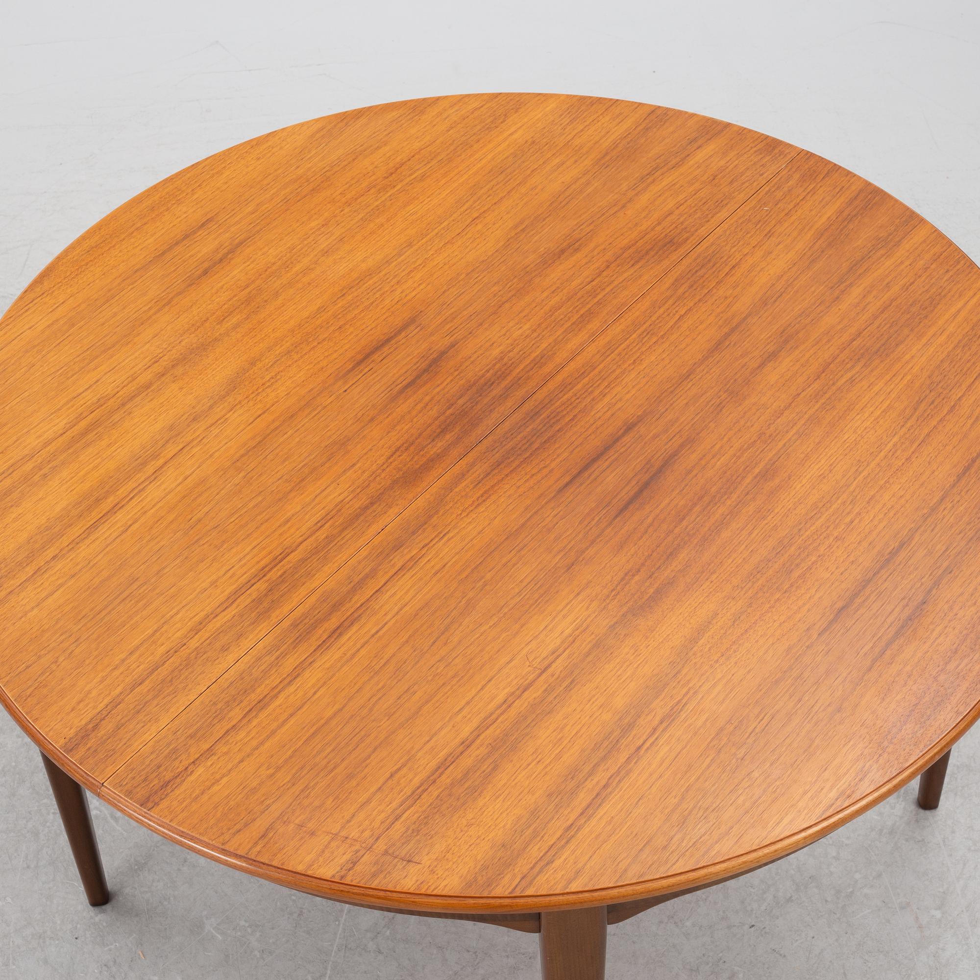 Svante Skogh, matgrupp, 5 delar, "Vindö", Balders snickeri, Vaggeryd, 1900-talets andra hälft.