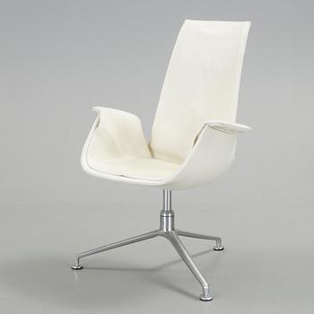 SKRIVBORDSSTOL, "Tulip", Preben Fabricius & Jørgen Kastholm, 1970-/80-tal.