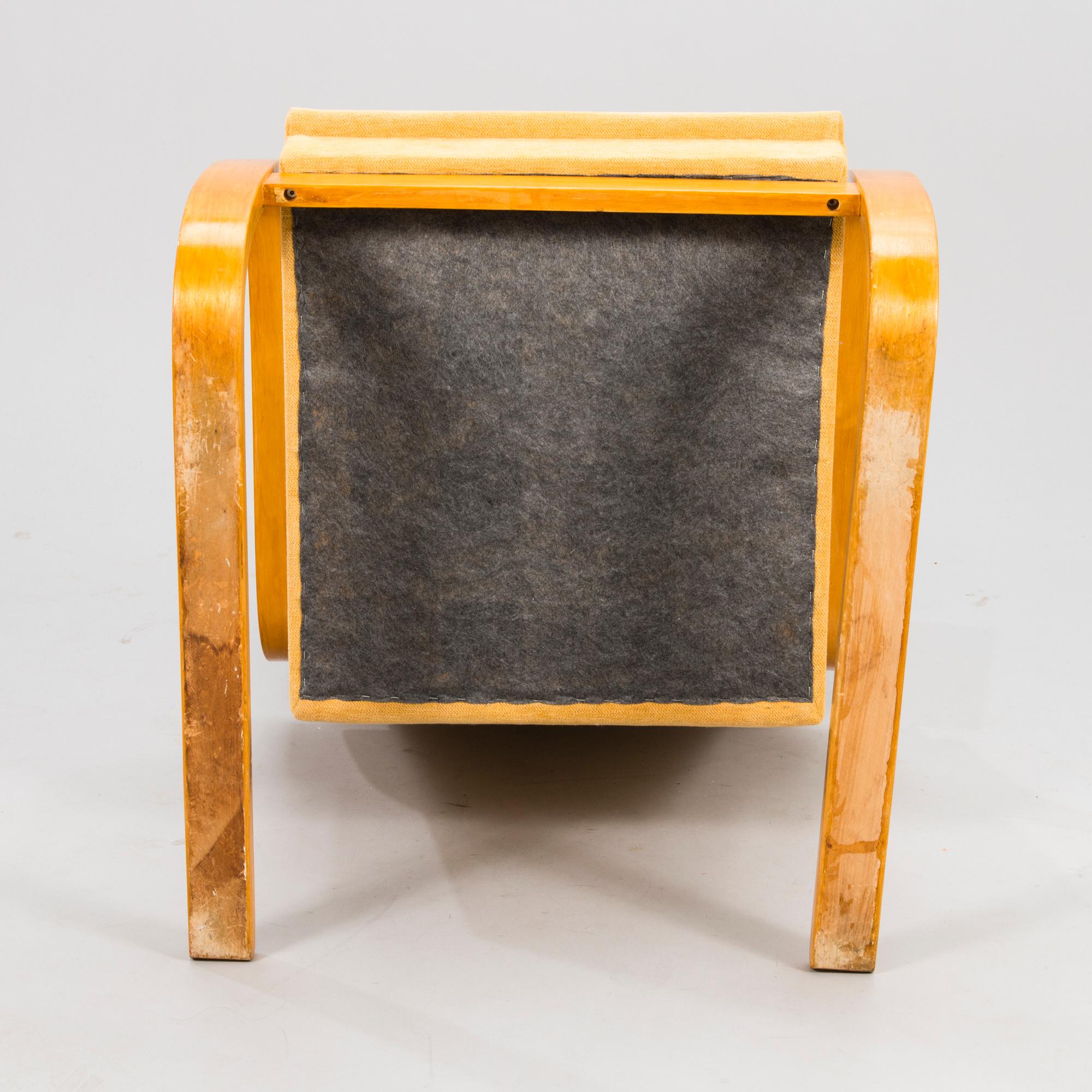 ALVAR AALTO, fåtölj 36/401, Artek 1900-talets mitt.
