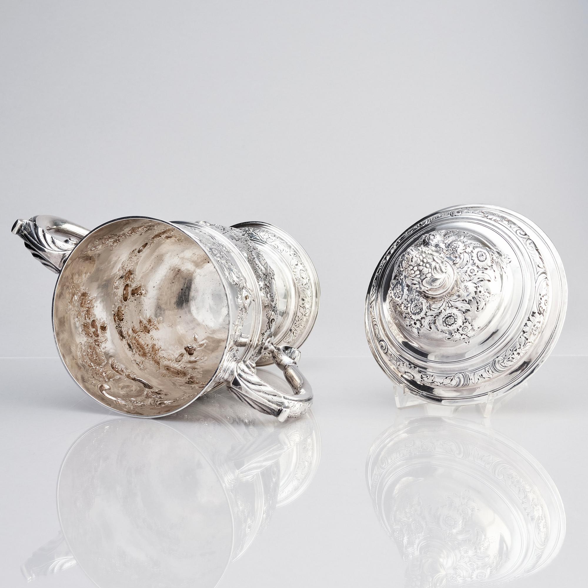 An English silver Grace Cup, mark of Thomas Whipham, London 1752.