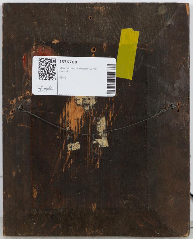 Italian school, 19th century, The Madonna and Child.