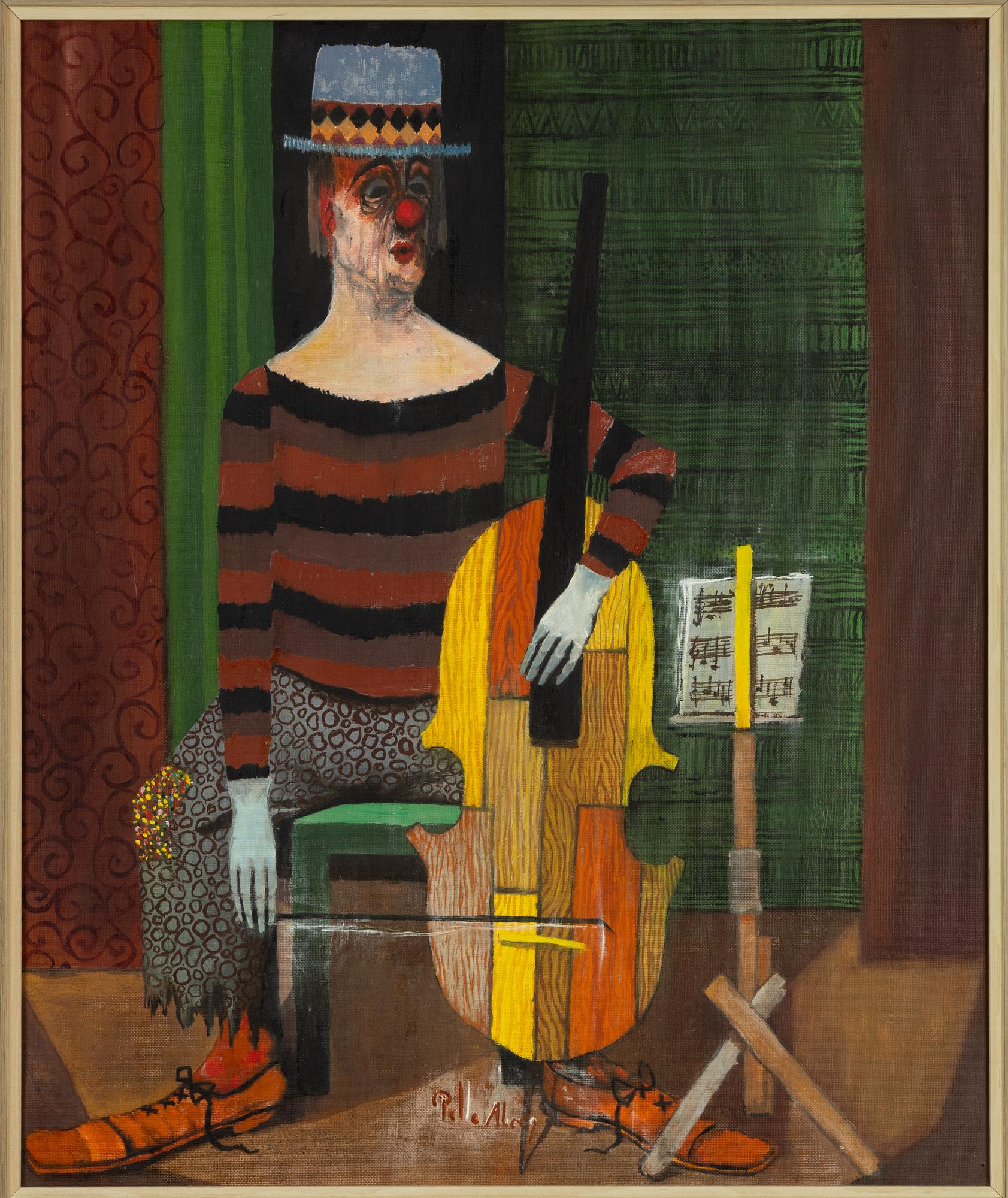 Pelle Åberg, Cello-playing clown.