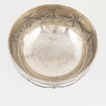 K Anderson, toast, silver, Stockholm 1911.