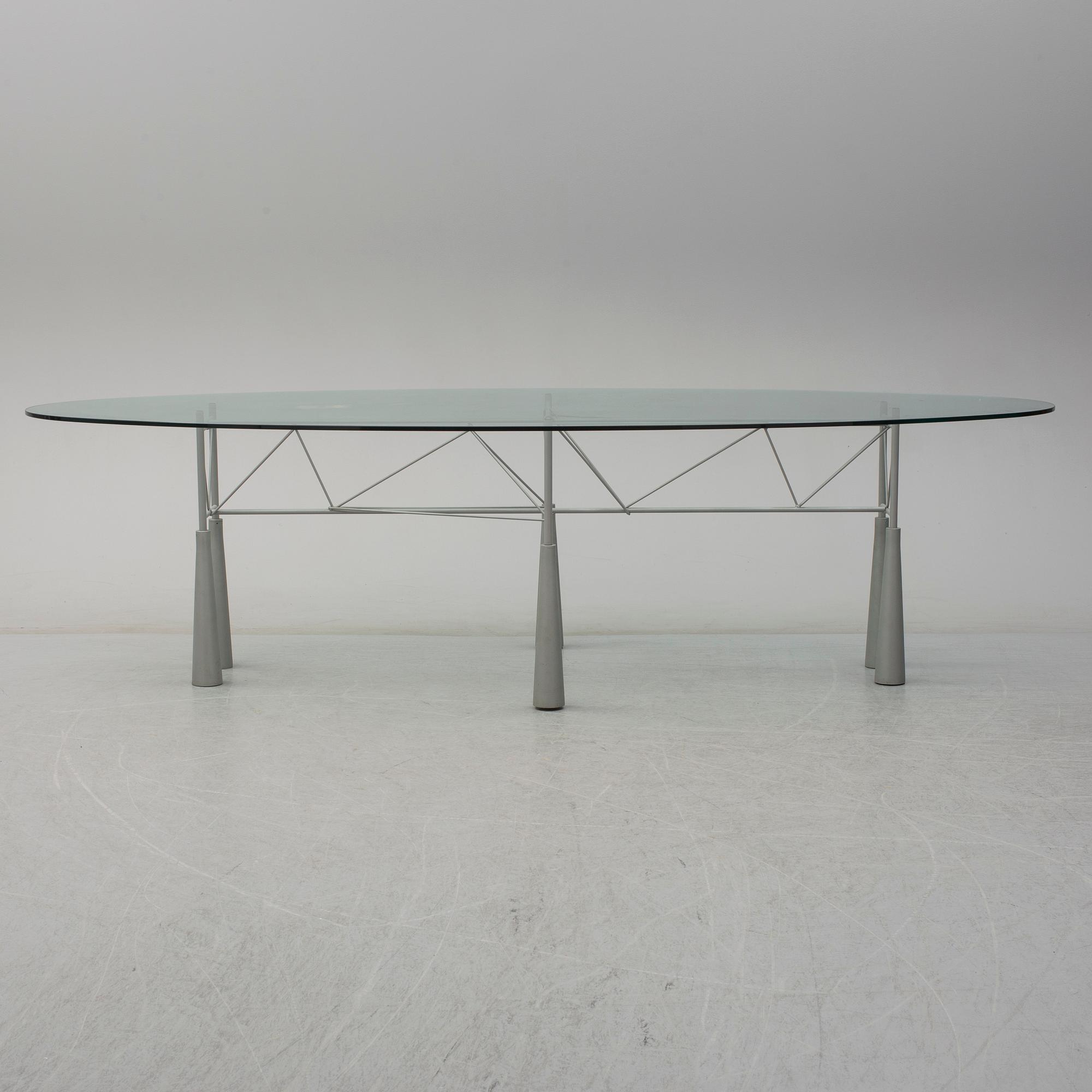 ELLIOTT LITTMANN, a 'Lybra' dining table, Driade.