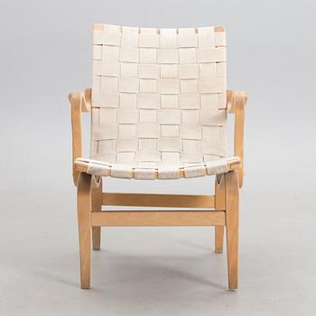 A "Eva" model 41 easy chair by Bruno Mathsson, Dux, Sweden. The latter half of the 20th Century.