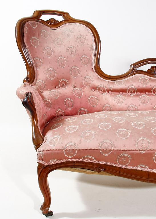 SOFFA, nyrokoko, 1800-talets senare hälft.