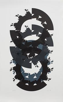 RAUL MEEL, färgserigrafi, signerad och numrerad 13/50, daterad -89.