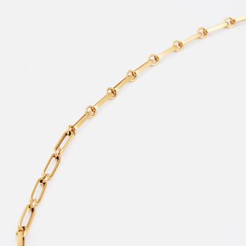 Jan Brunk, a 20K gold necklace, Stockholm 1987.