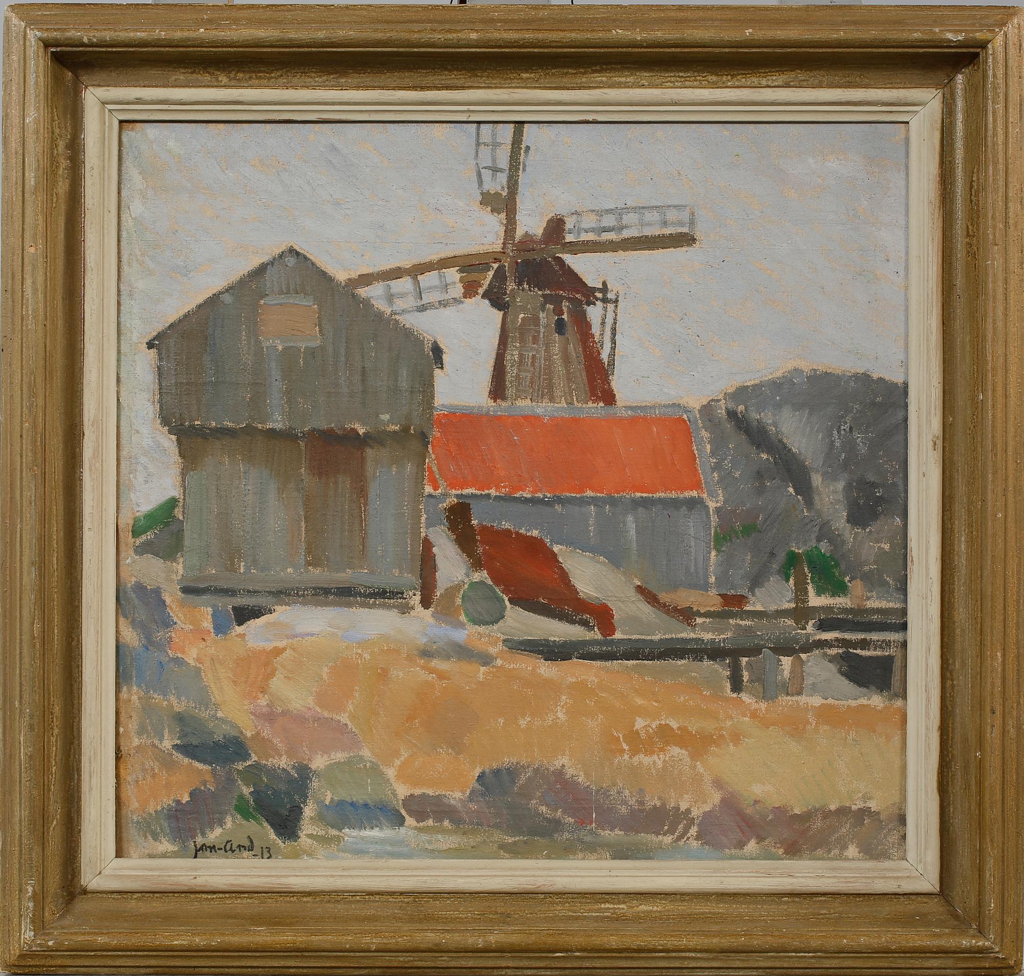 JOHN JON-AND, olja på duk, signerad och daterad -13.