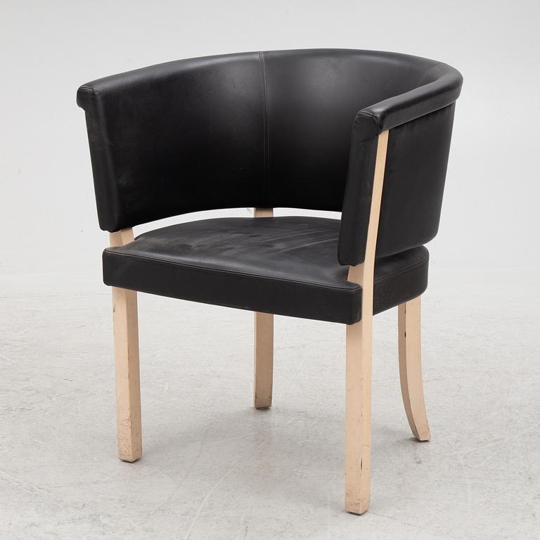 Åke Axelsson, a set of four 'Riksdagen' chairs, Gärsnäs 2008.