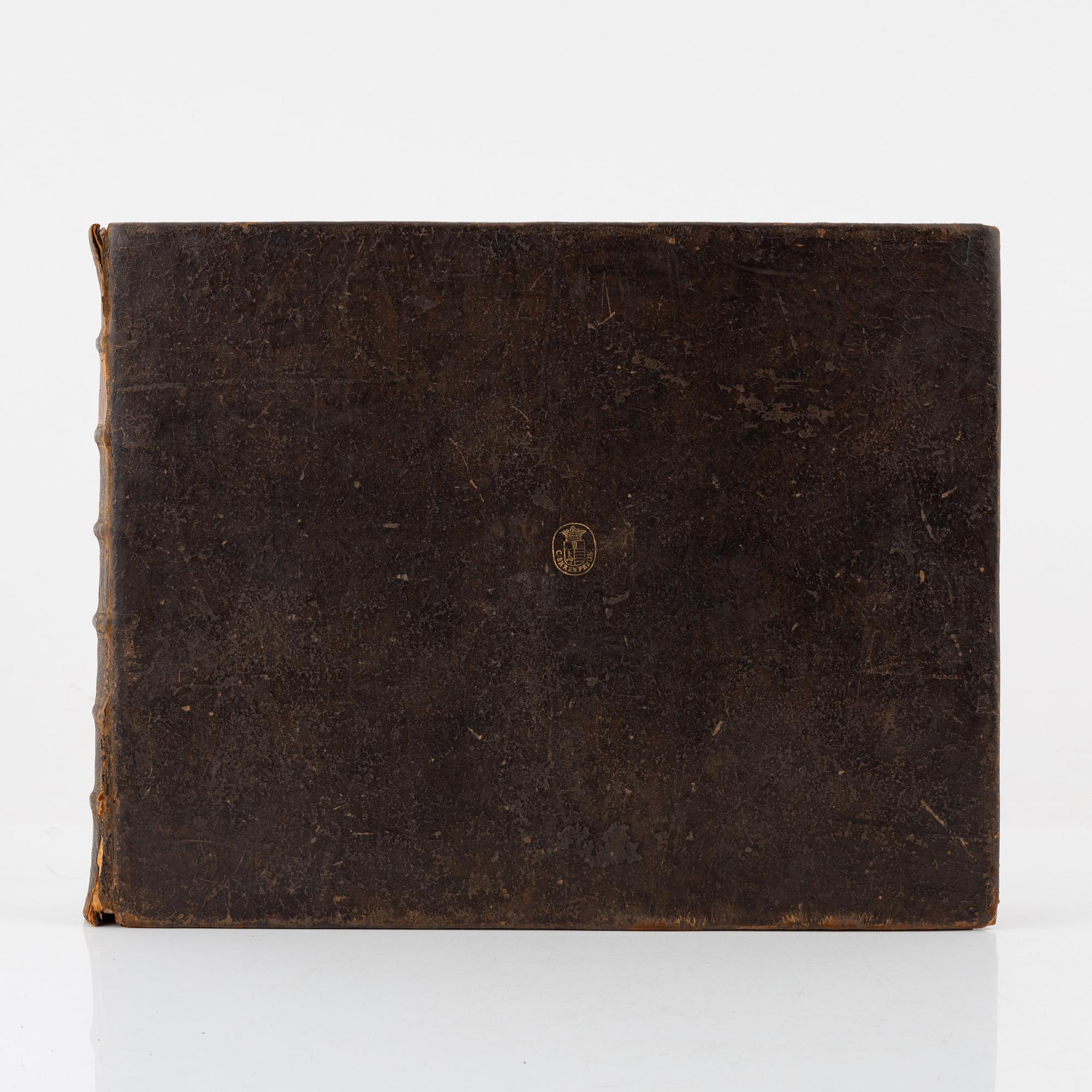 The greatest Swedish topographical work, with 353 engraved plates.