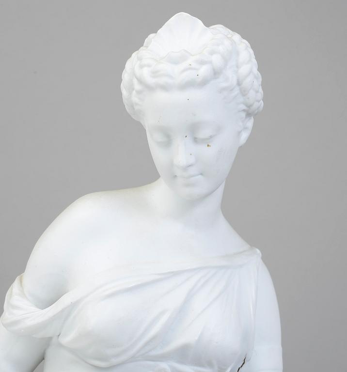 SKULPTUR, parian, 1900-talets första hälft.