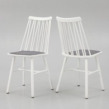 Markus Johansson, four 'Zigzag' chairs, Hans K.