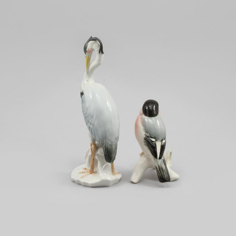 FIGURINER, 2 st, porslin, Karl Ens, Tyskland, 1900-tal.