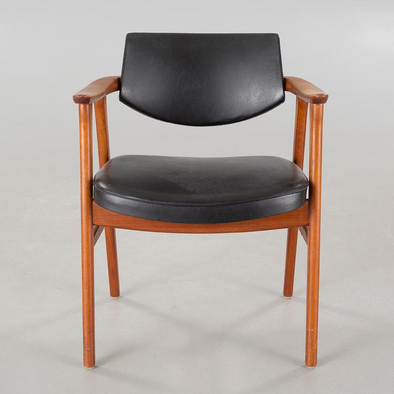 An armchair, model 53, designed by Erik Kirkegaard for Høng Stolefabrik, 20th century.