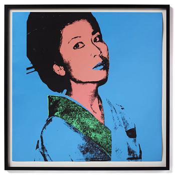 Andy Warhol, "Kimiko".