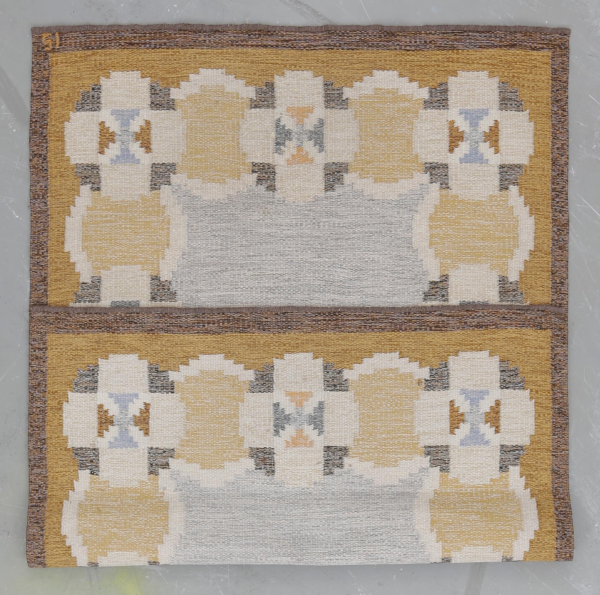 MATTA, rölakan, Ingegerd Silow. Ca 205 x 136 cm.
