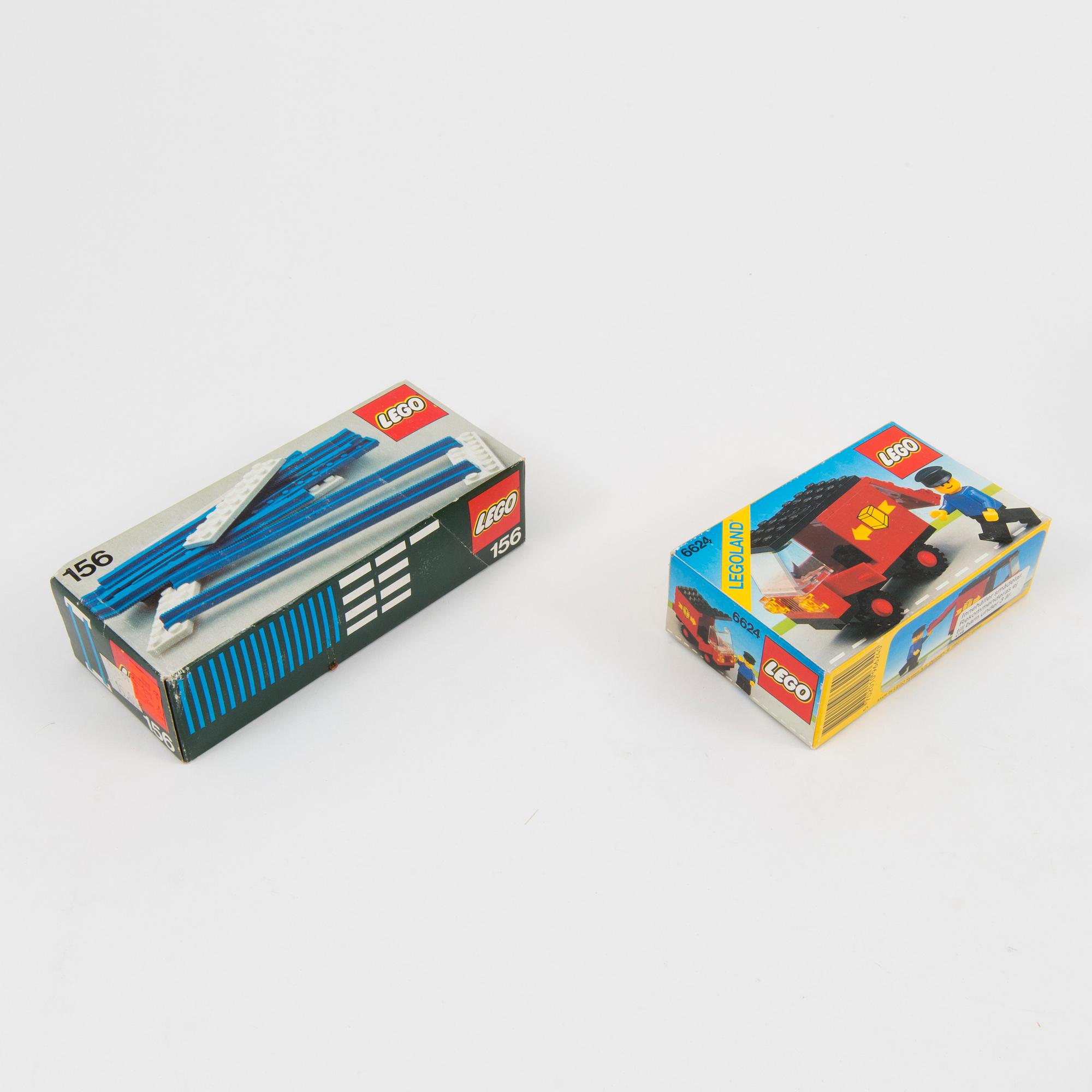 A lot of 16 Lego sets, Denmark, 1970/80s.