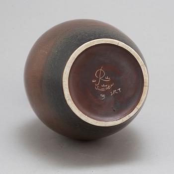 CARL-HARRY STÅLHANE, a stoneware vase, Rörstrand.