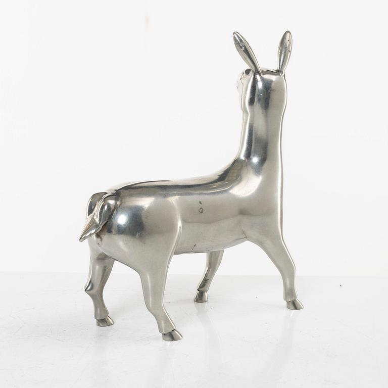 Estrid Ericson, a pewter sculpture of a "Chinese hind", Svenskt Tenn, Stockholm 1993.