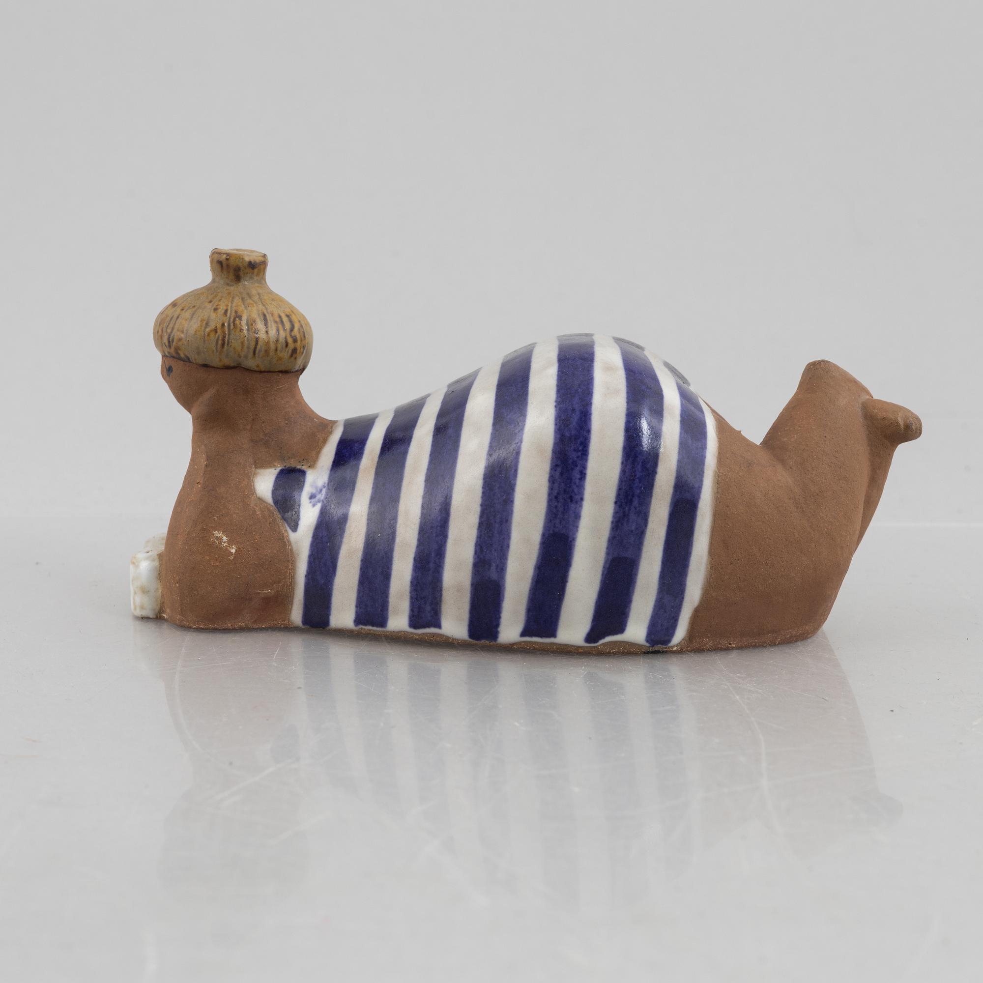Lisa Larson, figurine, "Beata" from the series "The ABC Girls", Gustavsberg.