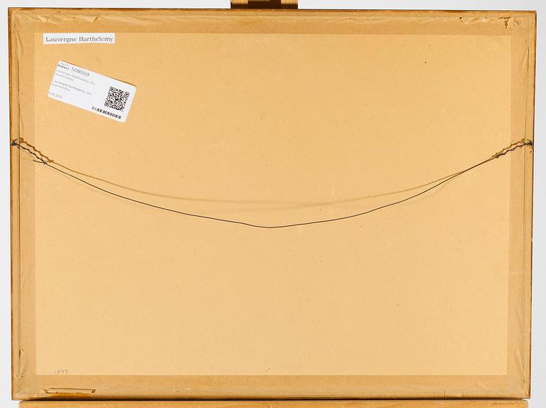 LITOGRAFI, efter Barthélemy Lauvergne.