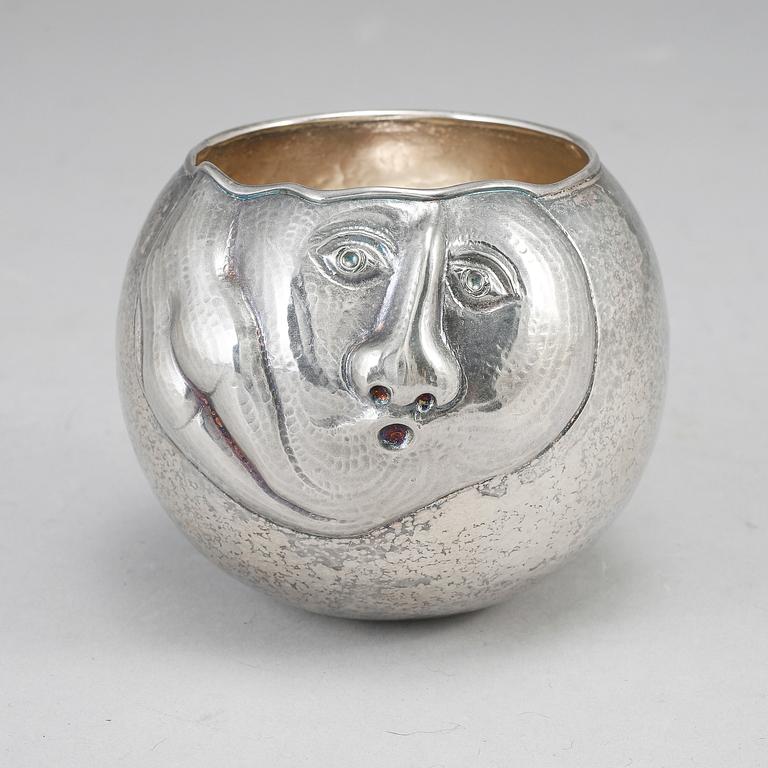 A Sterling silver tumbler by Olle Ohlsson, Stockholm.