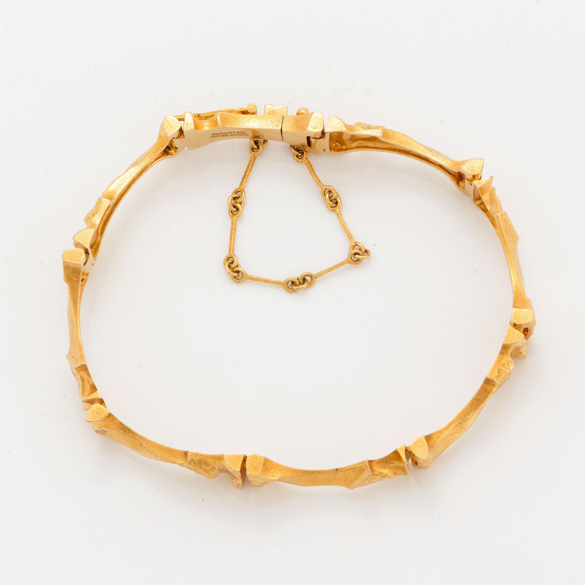 Björn Weckström, a bracelet, Lapponia, 1986.