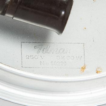 kattovalaisin / plafondi, malli K5 - 25/PL, Idman 1900-luvun puoliväli.