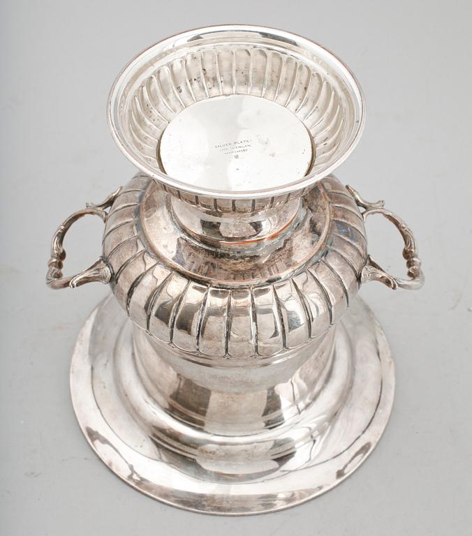 CHAMPAGNEKYLARE, nysilver, England, 1900-talets första hälft.