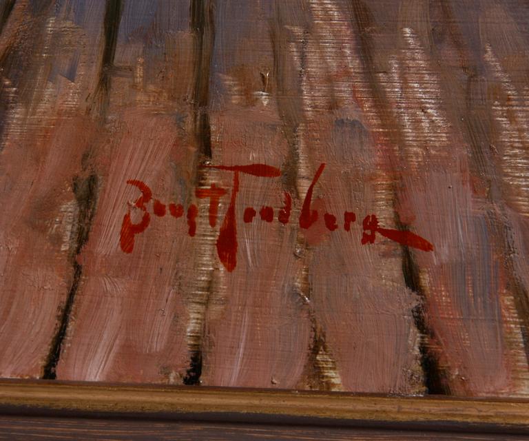 TANDBERG, BENGT, olja på duk, sign.