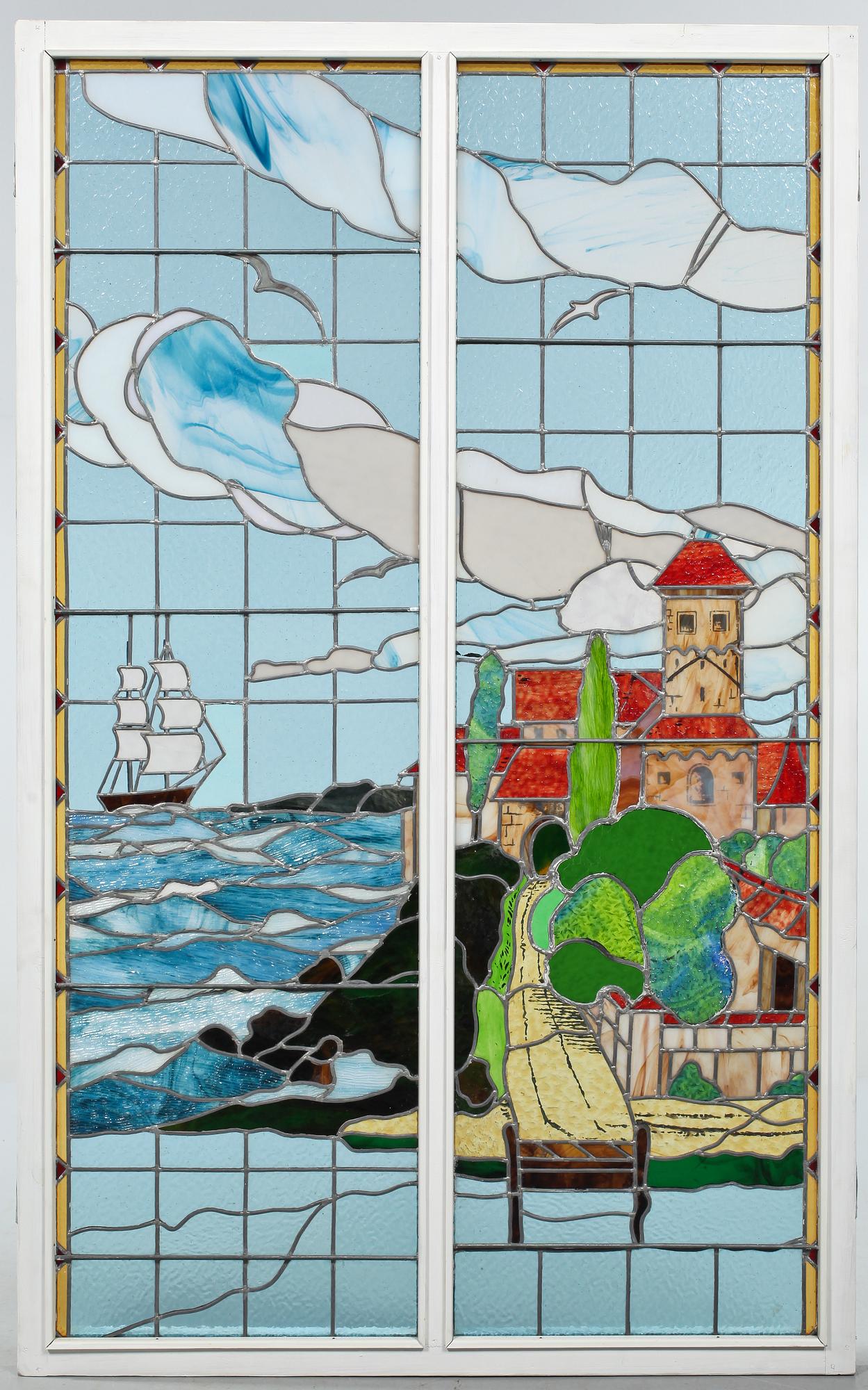 BLYINFATTAT FÖNSTER, 1900-tal.
