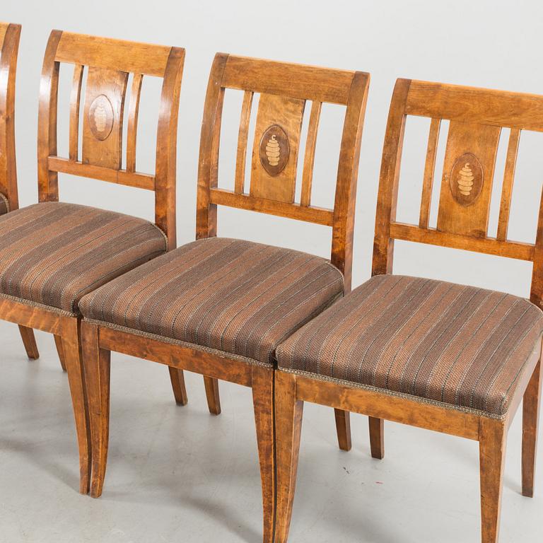 STOLAR, 10 st, beidermeier, 1800-talets mitt.