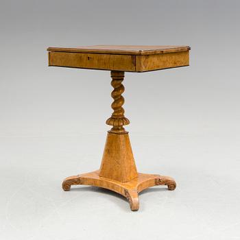 A table, late 1800s.