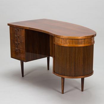 Kai Kristiansen, skrivbord "Kidney 54", för FM Furniture, Feldballe Danmark. 1950-tal.