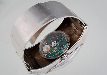 Björn Weckström, A SILVER WRISTWATCH "AIKARAUTA".