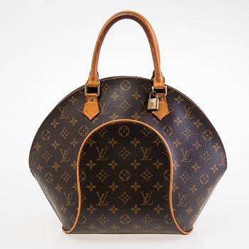 LOUIS VUITTON MONOGRAM CANVAS ELLIPSE MM HAND BAG.