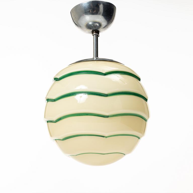 A ceiling lamp, Sweden, 1920's/30's.
