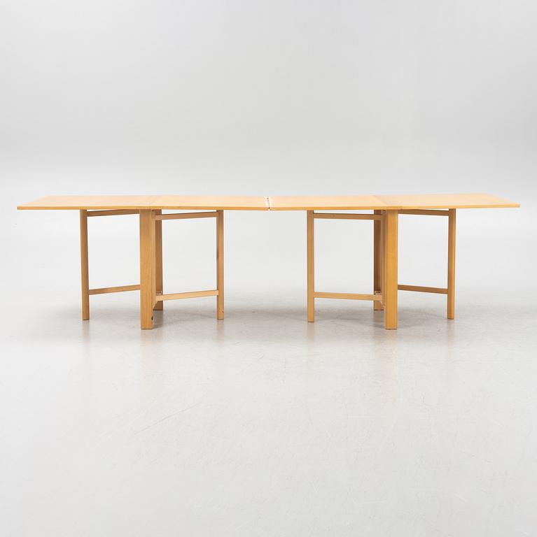 Bruno Mathsson, a 'Maria Flap' gate-leg table, Mathsson International, Värnamo.