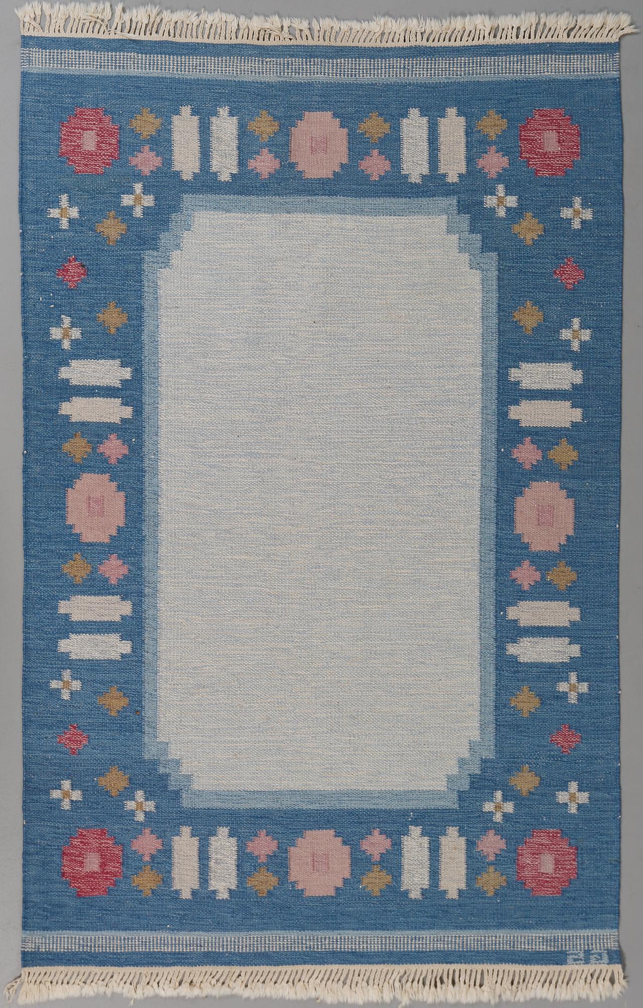 MATTA, rölakan, monogramsignerad GS, 1900-talets andra hälft, ca 200x140 cm.