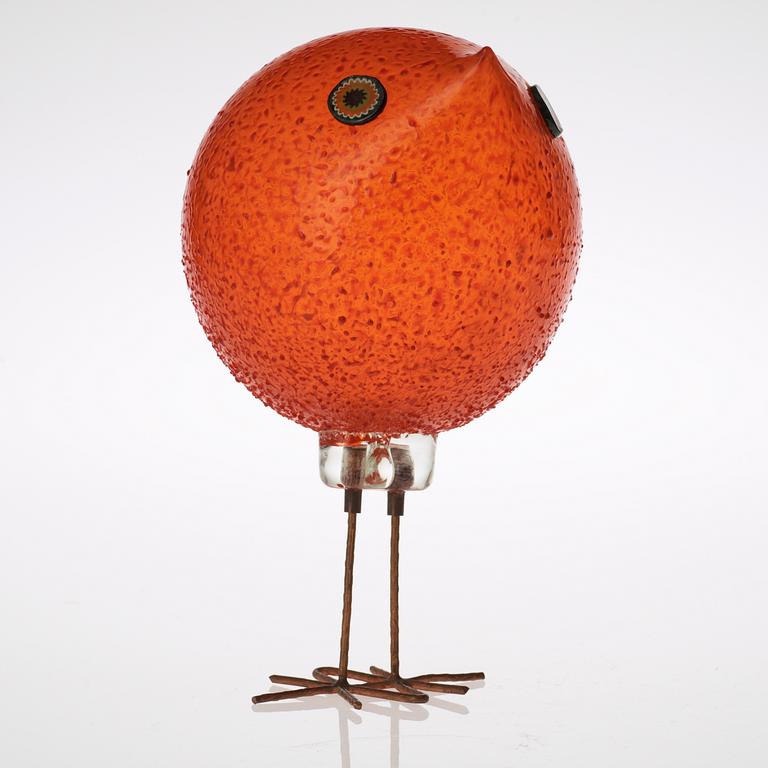 PETER PELZEL, fågel, "Pulcino", Vistosi, Italien, 1960-tal.